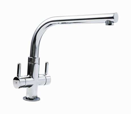 Cda Tc Ch Contemporary Quarter Turn Monobloc Tap At Riley James