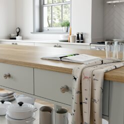 Bureigh Light Grey and Dust Grey from Riley James Kitchens Stroud