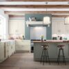 Cherington-painted-porcelain-stone-kitchen-main - from Riley James kitchens Stroud