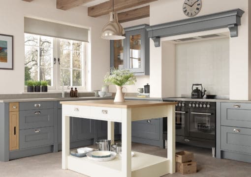 Cherington_Dust-Grey-and-Porcelain-Main-Shoot - from Riley James Kitchens Gloucestershire