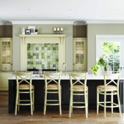 Hampton Painted Ivory and Graphite from Riley James Kitchens stroud