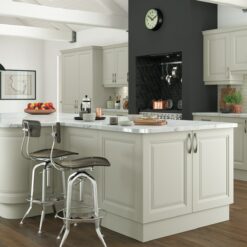 Hampton-painted-mussel-kitchen-hero - from Riley James Kitchens Stroud