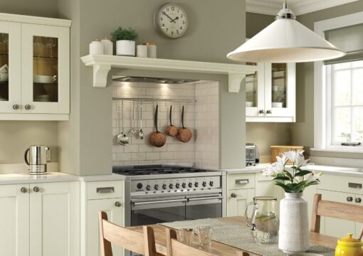 The Kemble Shaker Kitchen - Ivory Cameo from Riley James Kitchens Stroud
