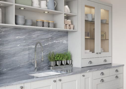 The Kemble Shaker Kitchen - Light-Grey-Cameo-2 - from Riley James Kitchens