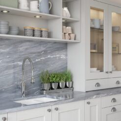 The Kemble Shaker Kitchen - Light-Grey-Cameo-2 - from Riley James Kitchens