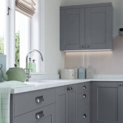 The Kemble Shaker Kitchen - Light-Grey-and-Dust-Grey-Cameo-1 - from Riley James Kitchens Gloucestershire