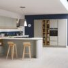 Siddington matte stone painted kitchen hero, from Riley James Kitchens Stroud