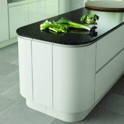 Siddington Gloss White concave Cameo from Riley James Kitchens