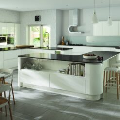 Siddington Gloss White concave from Riley James Kitchens Stroud
