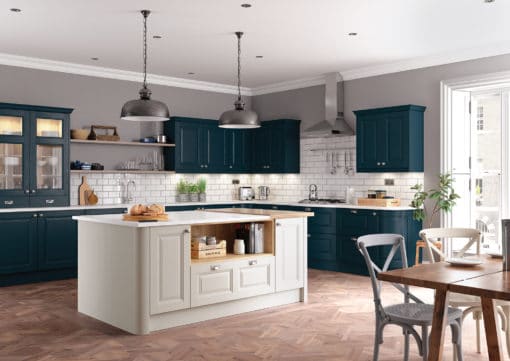 The Hampton Painted Shaker Kitchen, from Riley James Kitchens Gloucestershire