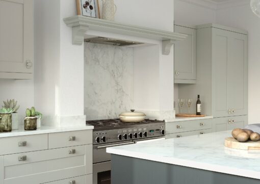 The Kemble Shaker kitchen, from Riley James Kitchens Gloucestershire (Mussel & Lava cameo 1)