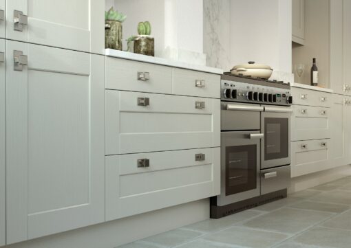 The Kemble Shaker kitchen, from Riley James Kitchens Gloucestershire (Mussel & Lava cameo 2)
