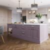 Bibury Lavendar Gray and Cashmere_Cameo 1_ - By Riley James Kitchens, Stroud