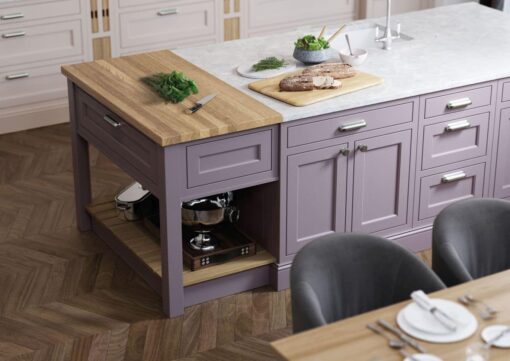 Bibury Lavendar Gray and Cashmere_Cameo 3_ - By Riley James Kitchens, Stroud