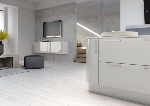 Cerney Gloss - Light Grey - from Riley James Kitchens