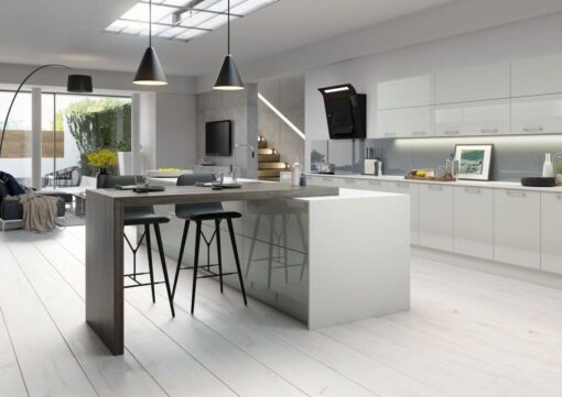 Cerney Gloss - Light Grey - from Riley James Kitchens