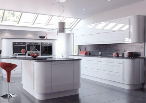 Cerney Gloss - White - from Riley James Kitchens