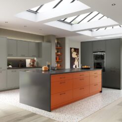The Cerney Painted Matte Orange, Dust Grey and Graphite Main Shoot - by Riley James Kitchens
