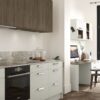 The Cerney Soft Matte Handleless Kitchen in Porcelain - Bespoke Kitchens Gloucestershire - Riley James Kitchens Stroud