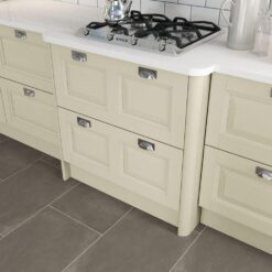 The Hampton Painted Shaker Kitchen in Ivory, from Riley James Kitchens Gloucestershire