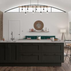 The Kemble Shaker Kitchen in Graphite, from Riley James Kitchens Gloucestershire
