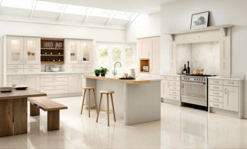 Tewkesbury shaker Kitchen - Cashmere, from Riley James Kitchens Gloucestershire