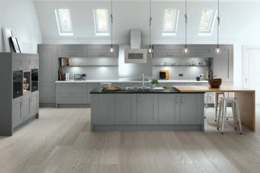 Tewkesbury shaker Kitchen - Dust Grey, from Riley James Kitchens Gloucestershire