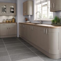 Tewkesbury shaker Kitchen - Painted Brown Grey, from Riley James Kitchens Gloucestershire