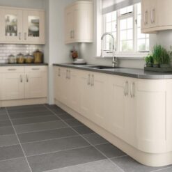 Tewkesbury shaker Kitchen - Painted Chalkstone, from Riley James Kitchens Gloucestershire