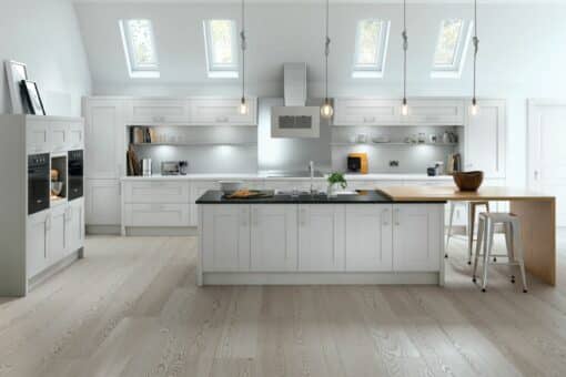 Tewkesbury shaker Kitchen - Light Grey, from Riley James Kitchens Gloucestershire