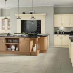 The Woodchester Kitchen, Cream & Oak - Riley James Kitchens, Gloucestershire