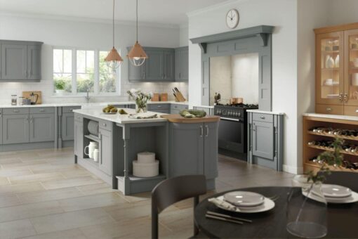The Woodchester Kitchen, Dust Grey - Riley James Kitchens, Gloucestershire