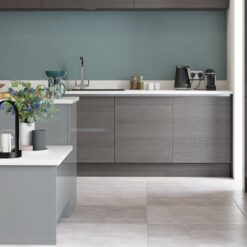Cerney Gloss Dust Grey - by Riley James Kitchen Gloucestershire