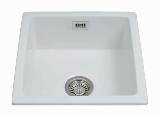 CDA KC42WH Sink - available from Riley James Kitchens, Gloucestershire