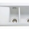 CDA KC74WH-LH Sink - available from Riley James Kitchens, Gloucestershire
