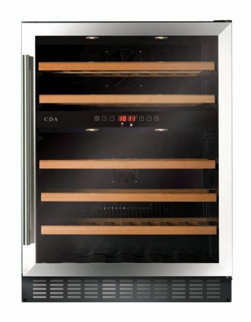 CDA FWC604SS Wine Cooler - available from Riley James Kitchens, Gloucestershire