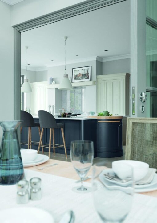 Belgravia, from Kitchen Stori - Porcelain and Slate Blue Cameo 1
