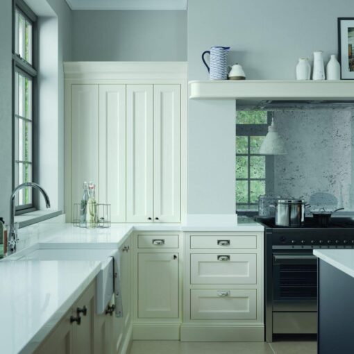 Belgravia, from Kitchen Stori - Porcelain and Slate Blue Cameo 2