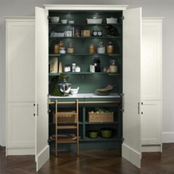 Clifden Heritage Green and Porcelain Cameo 5 - from Kitchen Stori, available at Riley James Kitchens Gloucestershire