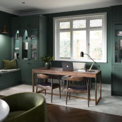 Clifden Heritage Green and Porcelain Cameo 6 - from Kitchen Stori, available at Riley James Kitchens Gloucestershire