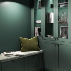 Clifden Heritage Green and Porcelain Cameo 7 - from Kitchen Stori, available at Riley James Kitchens Gloucestershire