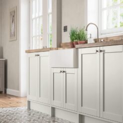 Dawson Shaker Porcelain and Cashmere Cameo 1, from Kitchen Stori - available at Riley James Kitchens Stroud