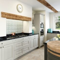 Jefferson Shaker Stone and Gun Metal Grey Cameo 1 - from Kitchen Stori, available at Riley James Kitchens Gloucestershire