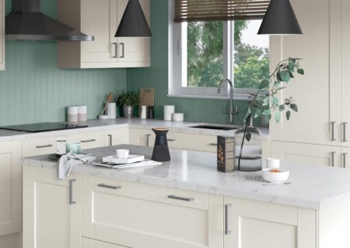 Kensington Shaker Porcelain Cameo 3, from Kitchen Stori - available at Riley James Kitchens Stroud