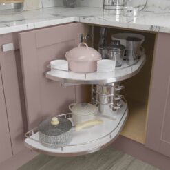 Madison Shaker Vintage Pink and Slate Blue Cameo 6 - from Kitchen Stori, available at Riley James Kitchens Stroud