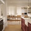 Lawrenson Shell and Antique Red, Stori Kitchens - Cameo 2