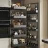 Lawrenson Stone and Black, Stori Kitchens - Tall Larder