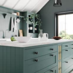 Aldana Viridian Cameo 6, a Kitchen Stori kitchen - available from Riley James Kitchens - Bespoke Kitchens Gloucestershire