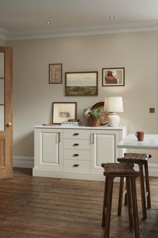 Jacobsen Taupe Grey and Light Teal Cameo 6 - a Kitchen Stori kitchen, available from Riley James Kitchens, Stroud