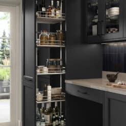 Pembridge Shaker, Indigo, by Stori Kitchens - Tall Larder